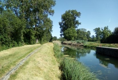 Chemin de hallage canal du Mignon
